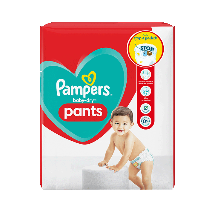 Couches-culottes Pampers Baby-Dry