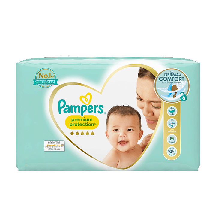 Couches Pampers Premium Protection