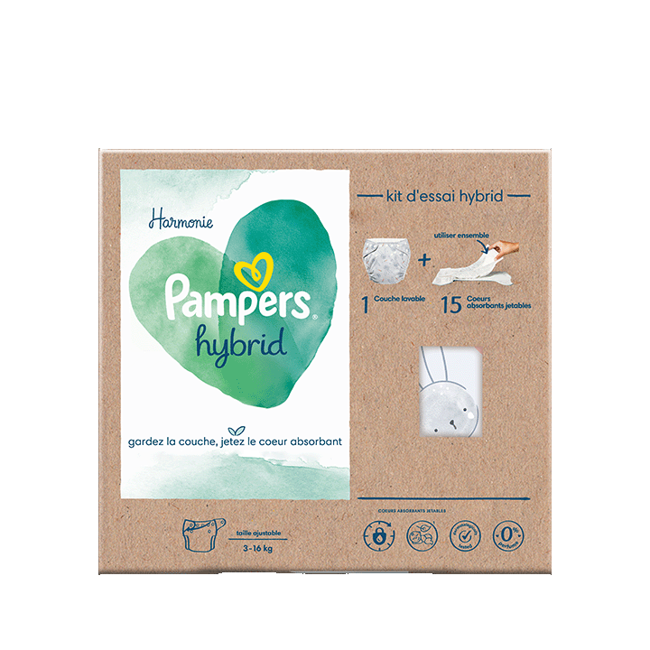 Kit d'essai Pampers Harmonie Hybrid - petit format