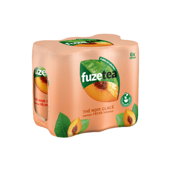 Fuze Tea Pêche Intense 6x33cl
