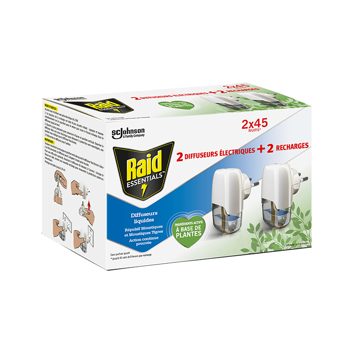 Diffuseurs Liquides 2x45 Nuits