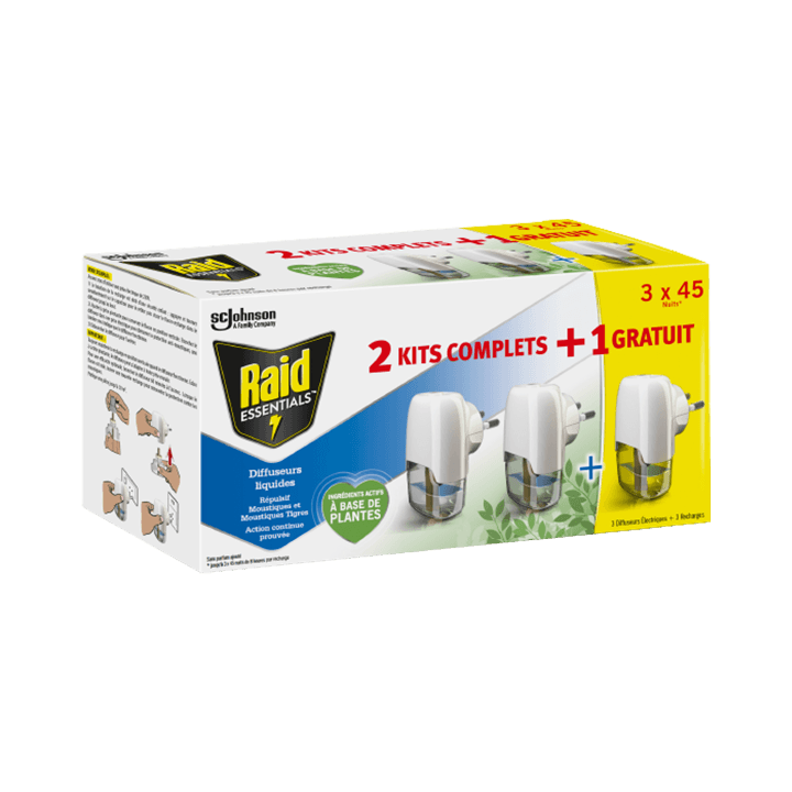 Diffuseurs Liquides 2+1 45 Nuits