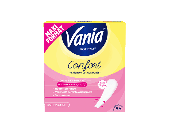 Vania Protège-slips Confort Flexiforme x56
