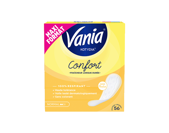Vania Protège-slips Confort Sans Parfum x56