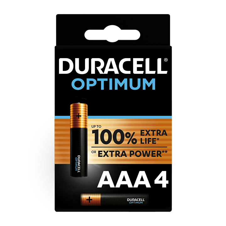 Duracell Optimum AAA x4