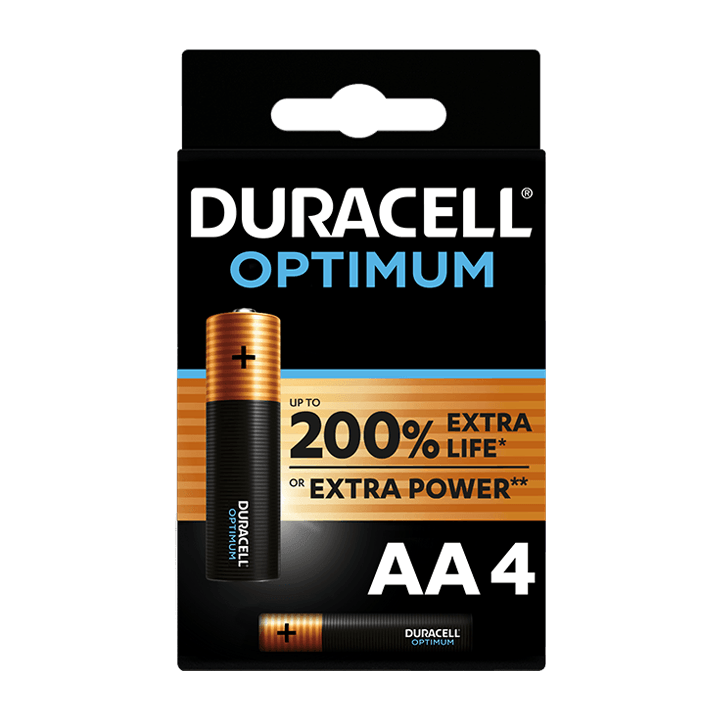 Duracell Optimum AA x4
