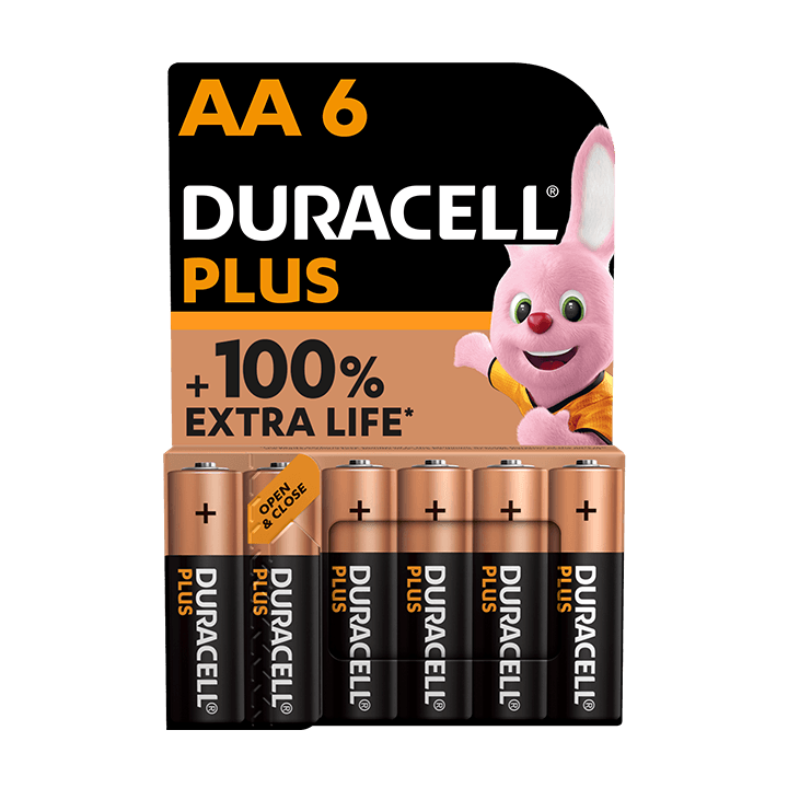 Duracell PLUS 100%  AA X6