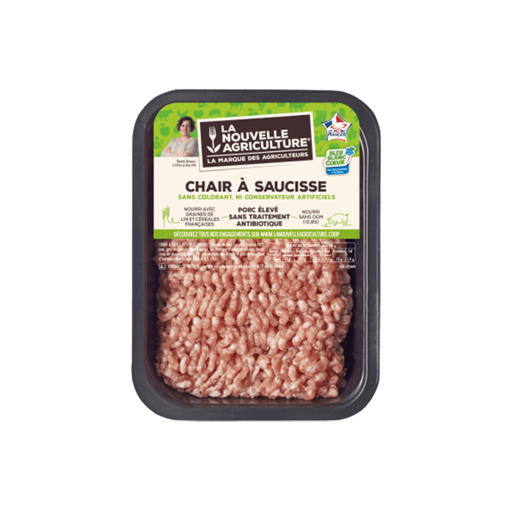 Chair à saucisse nature 500g
