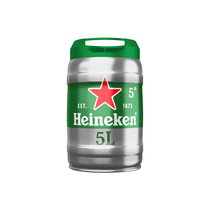 Heineken bière blonde Fût 5L 5°
