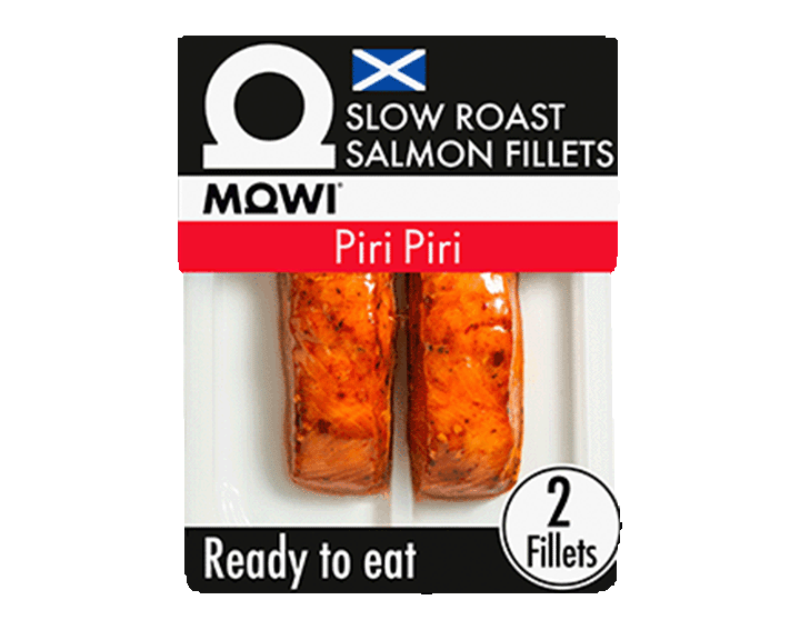 Piri Piri Slow Roast Salmon Fillets x2 180g