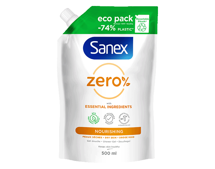 Sanex Essentiel Recharge Peaux Seches 500ml