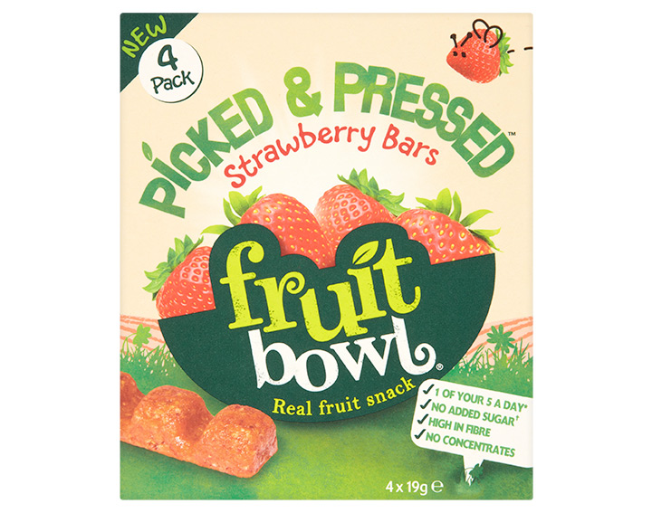 Strawberry Bars 4x19g