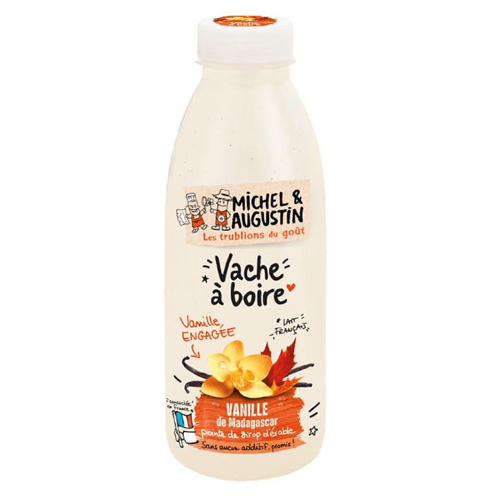 Vache à boire Vanille Sirop d'érable 500ml