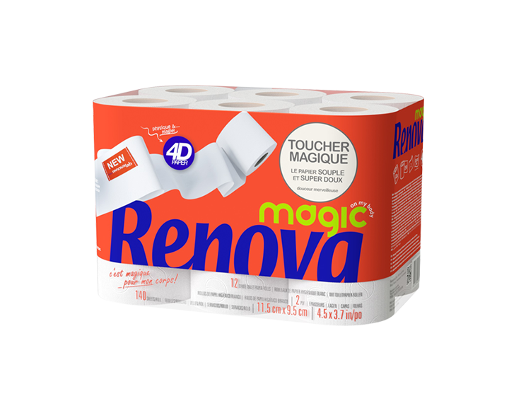 Magic 4D 12 rouleaux