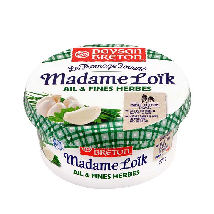 Le Fromage Fouetté Ail et Fines Herbes 275g
