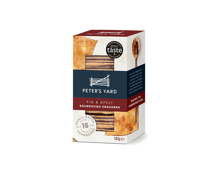 Fig and Spelt Sourdough Crackers 100g