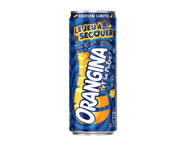 Orangina Regular Edition Limitée Can Slim 33 cl