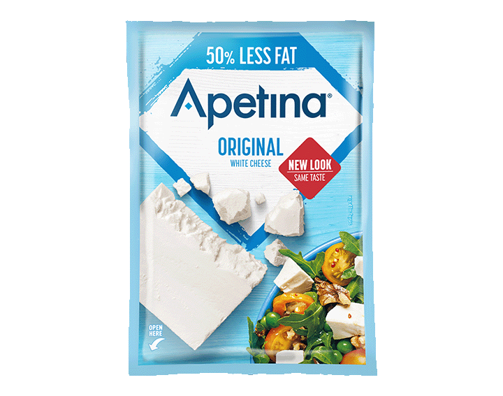 Apetina 50% Less Fat White Cheese 200g