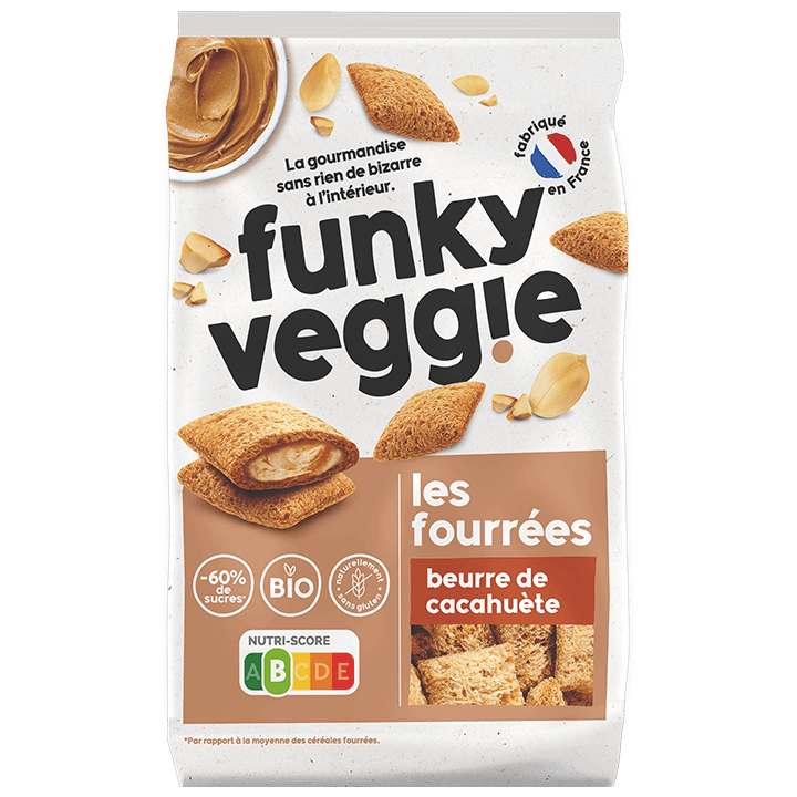 Fourrées beurre de cacahuète 250g