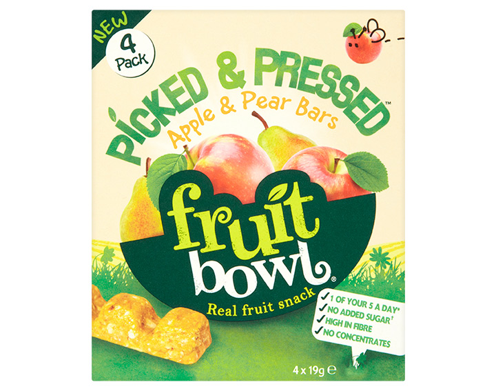 Apple & Pear Bars 4x19g