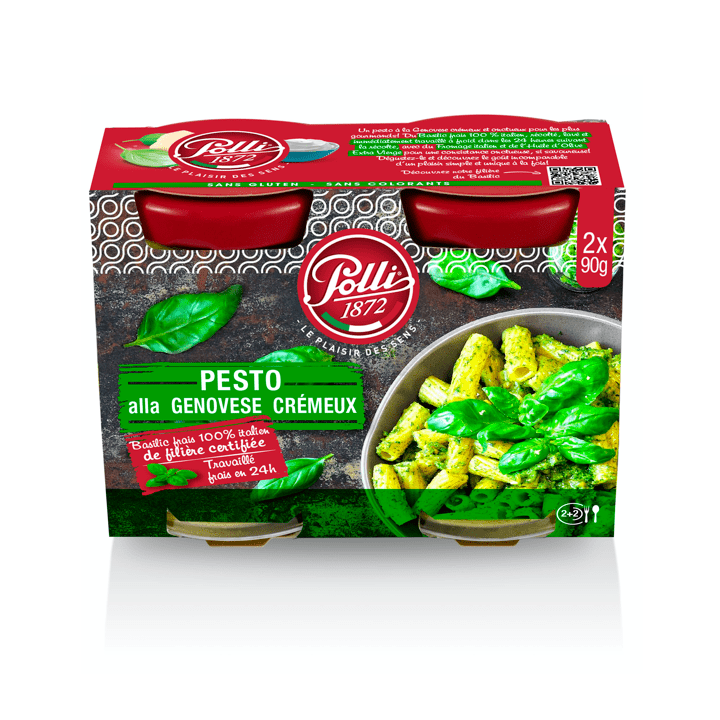 Lot de 2x90g Pesto alla Genovese Crémeux