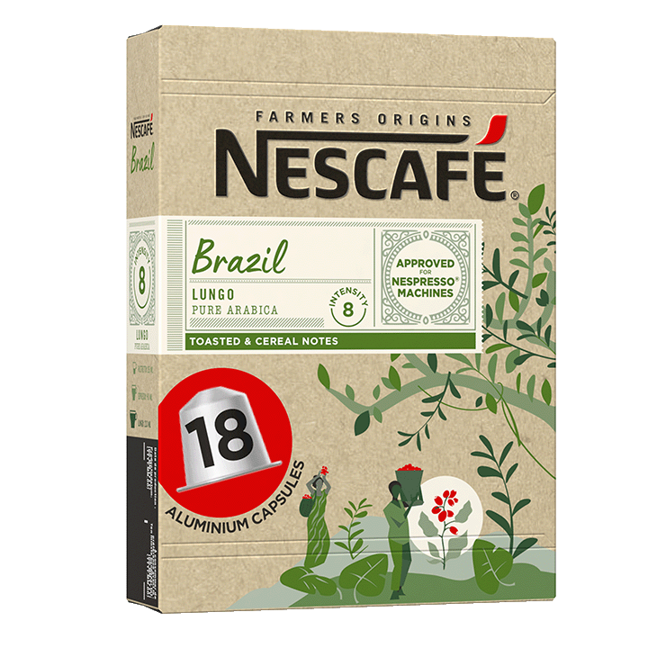 BRAZIL Lungo intensité 8 - 18 capsules