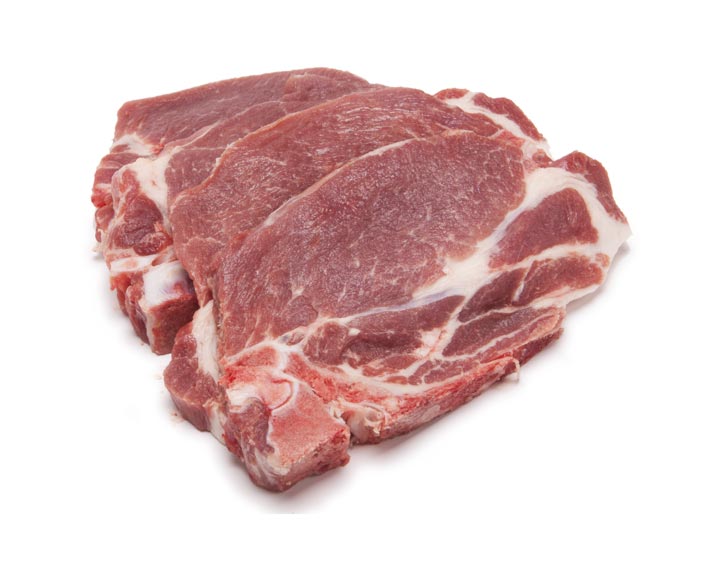 Côte échine de porc