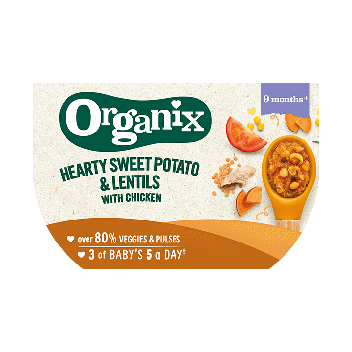 Hearty Sweet Potato & Lentils with Chicken 190g