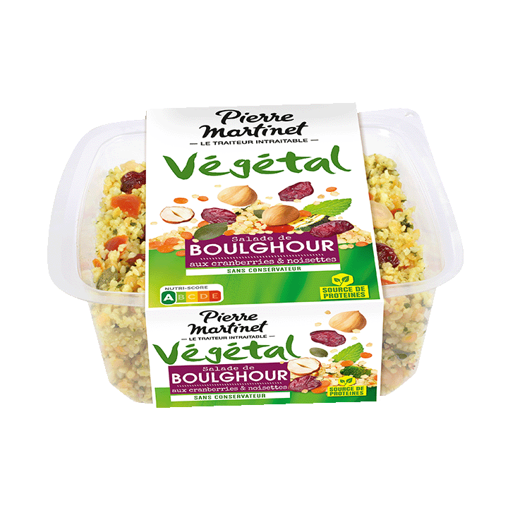 Boulghour Cranberries & Noisettes