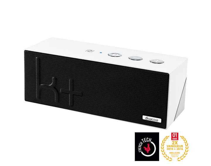 Enceinte Bluetooth Divacore Ktulu II + Blanche
