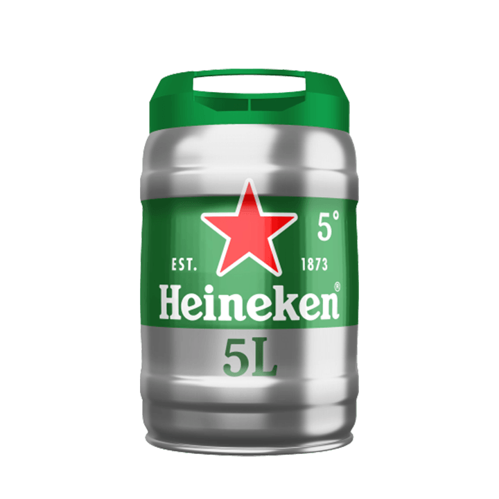 Heineken bière blonde Fût 5L 5°