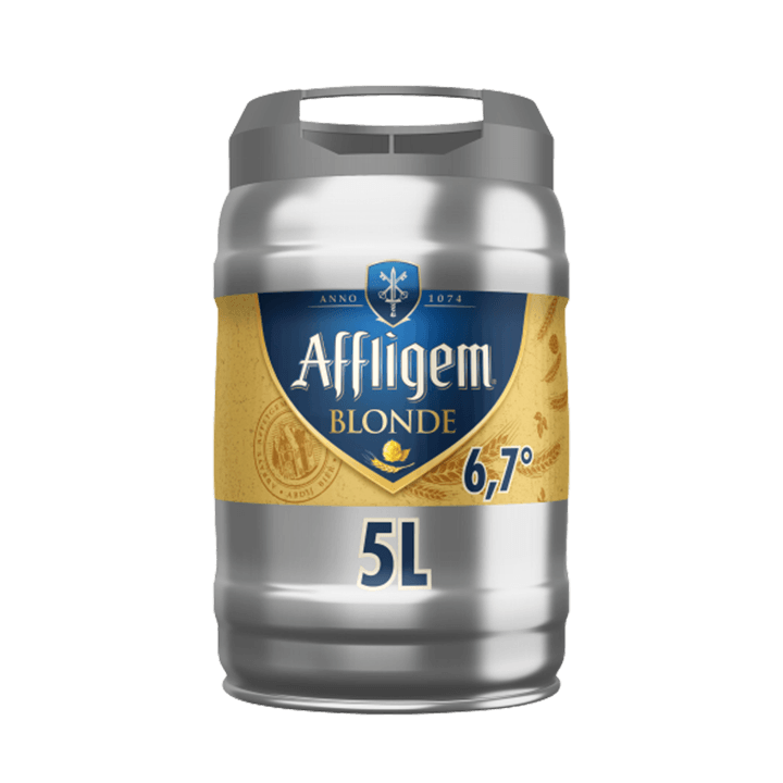 Affligem blonde bière d'Abbaye Fût 5L 6.7°