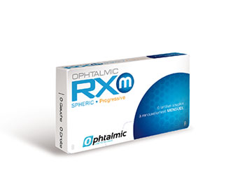 Lentilles mensuelles RXm fortes puissances