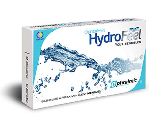 Lentilles Hydrofeel Yeux sensibles