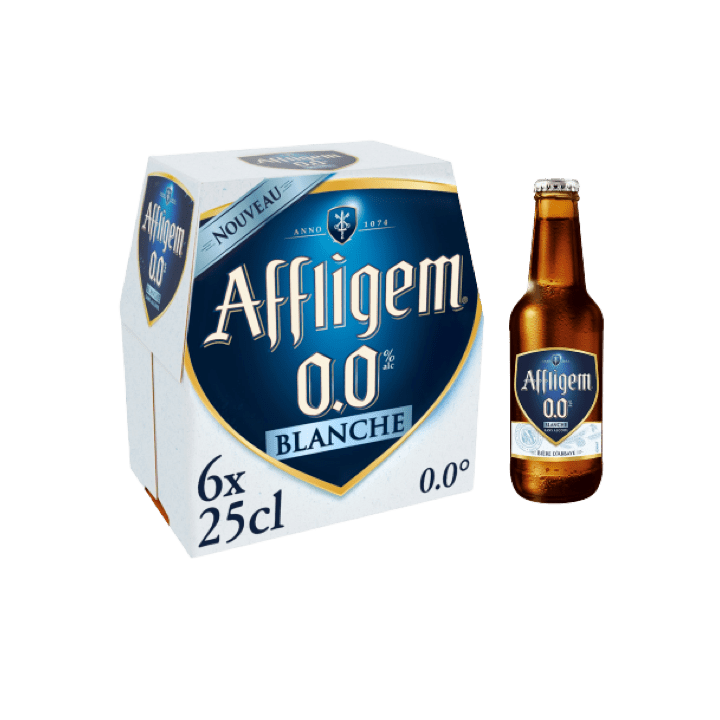Affligem Blanche 0.0 sans alcool 6x25cl 0.0°