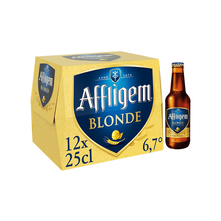 Affligem Blonde bière d'Abbaye 12x25cl 6.7°