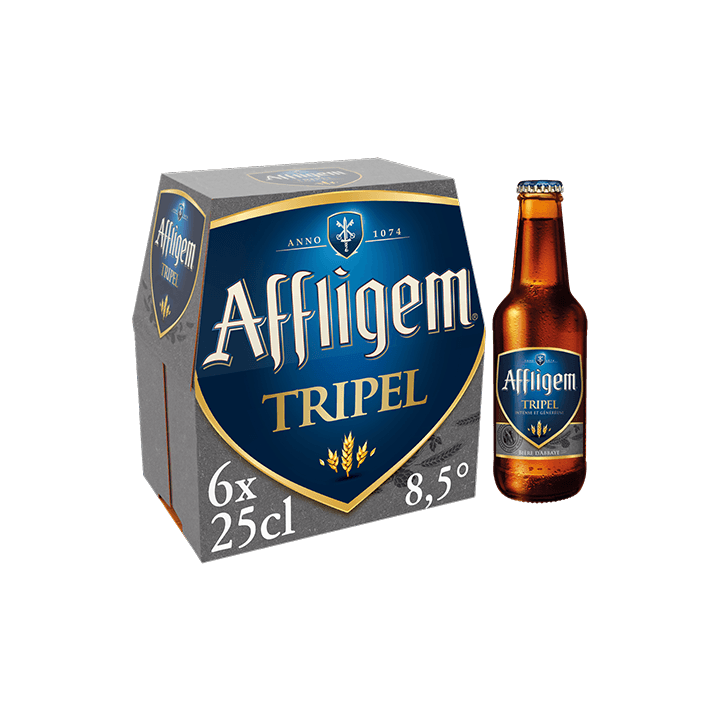 Affligem Tripel bière d'Abbaye 6x25cl 8.5°