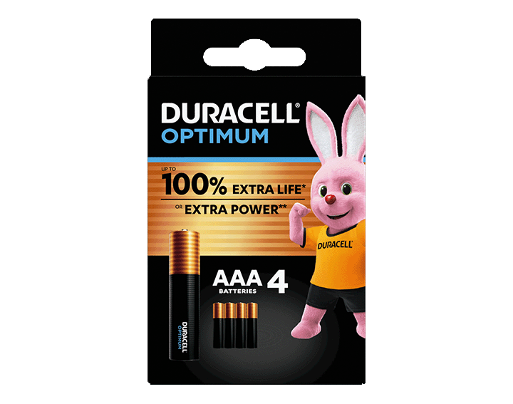 Duracell Optimum AAA x4