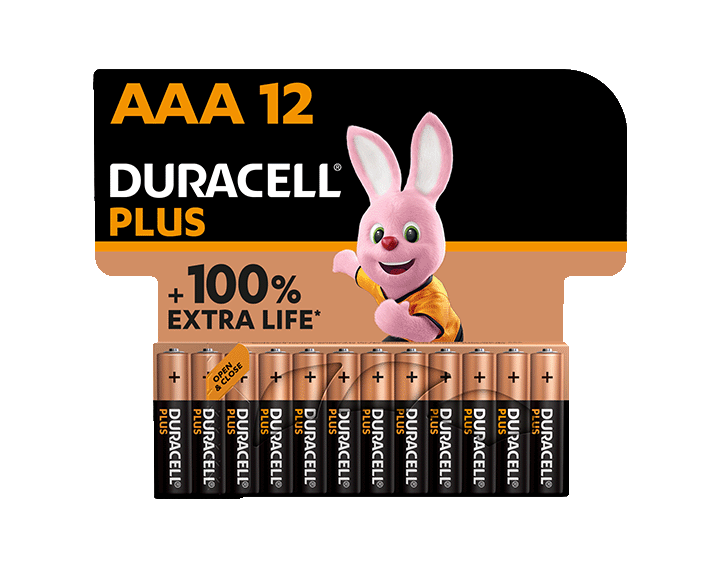 Duracell Plus 100% AAA X12