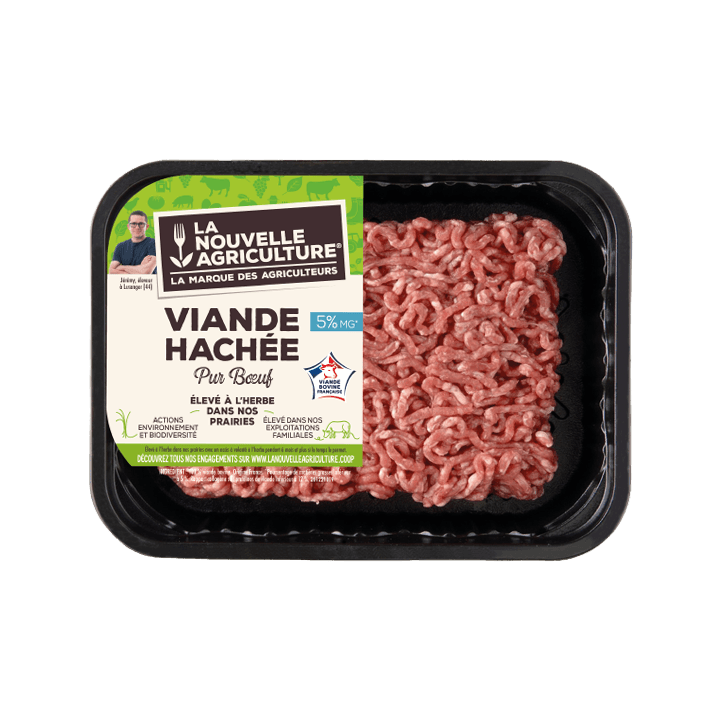 Viande hachée pur bœuf 5% MG (300g)