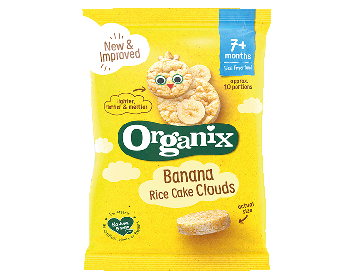 Banana Rice Cake Clouds 40g