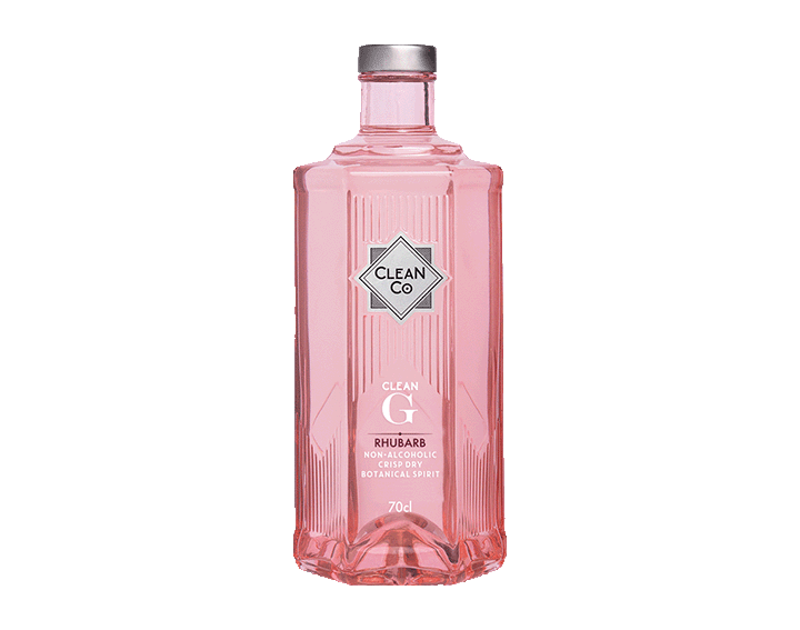 Clean Rhubarb Non-Alcoholic Spirit 70cl