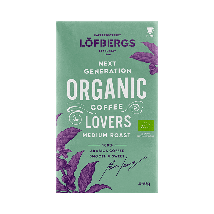 Organic Medium Roast Ground Coffee 450g