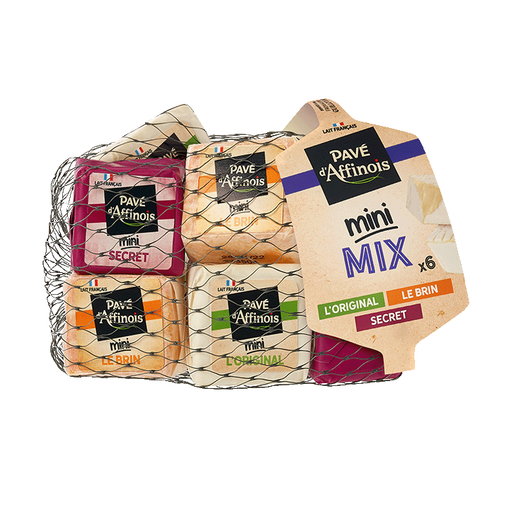 Pavé d’Affinois Filet mini Mix 3 variétés x6