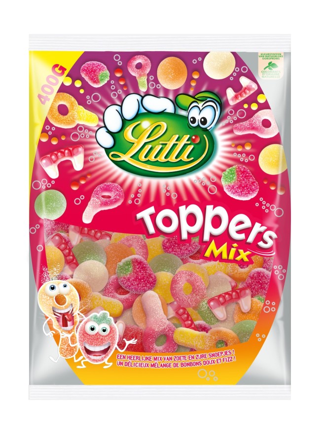 Lutti Toppers mix 400g