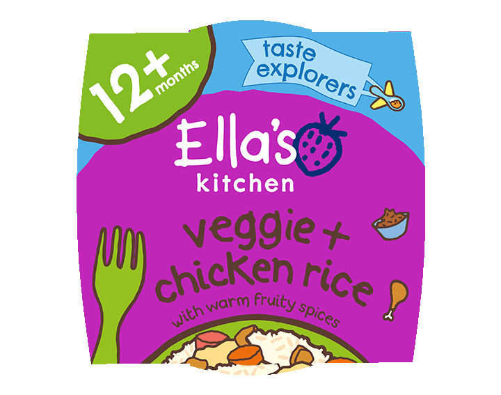 Veggie & Chicken Rice Toddler Tray Meal 200g