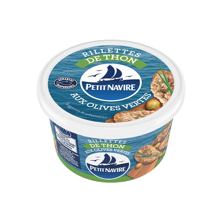 Rillettes de Thon aux Olives Vertes 125g