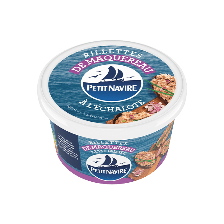 Rillettes de Maquereau à l'Echalote 125g