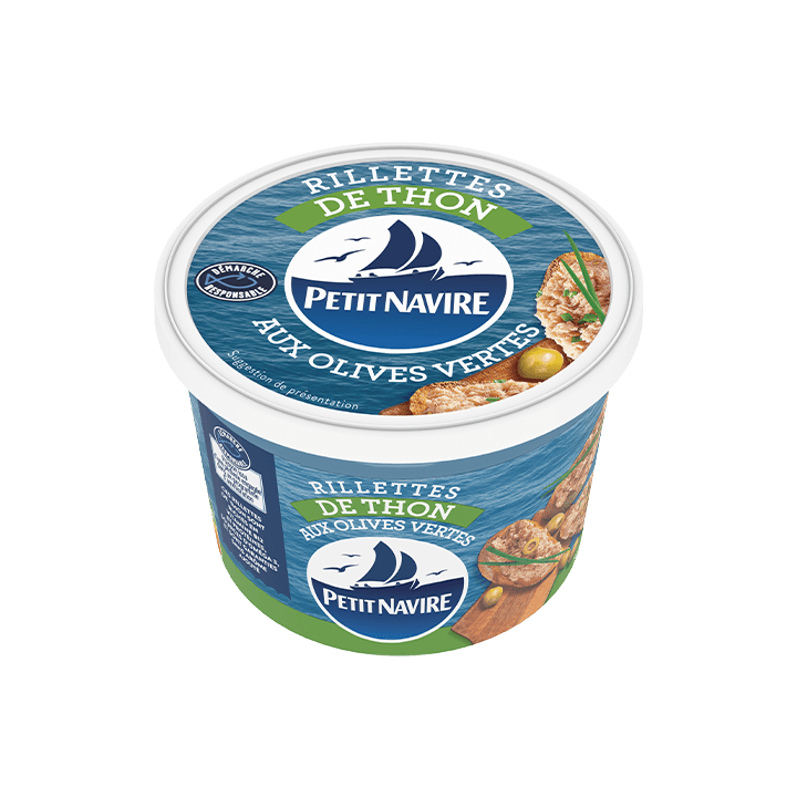Rillettes de Thon aux Olives Vertes 220g