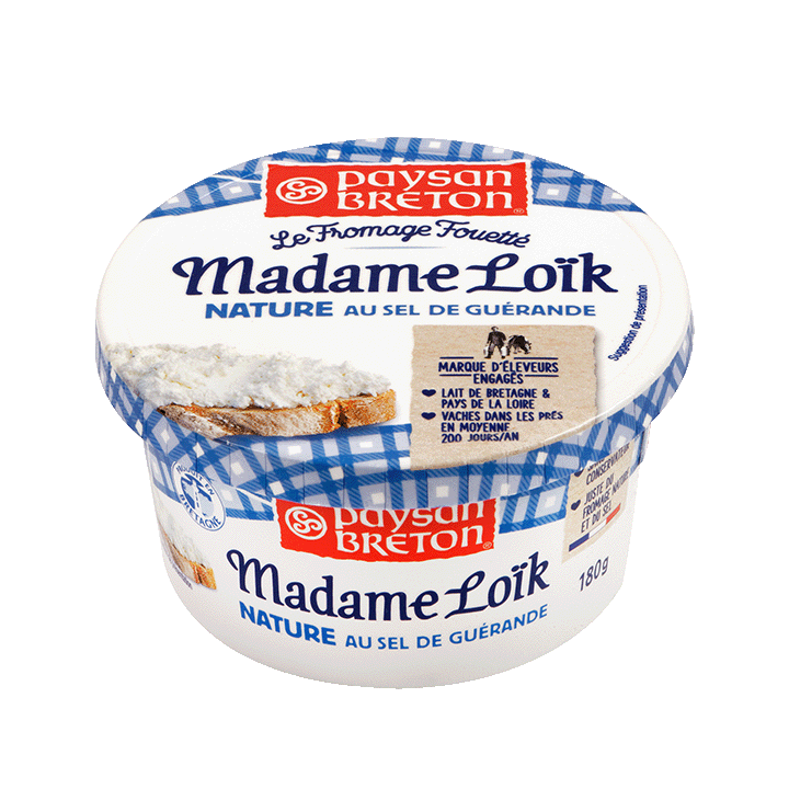 Le Fromage Fouetté Nature 180g